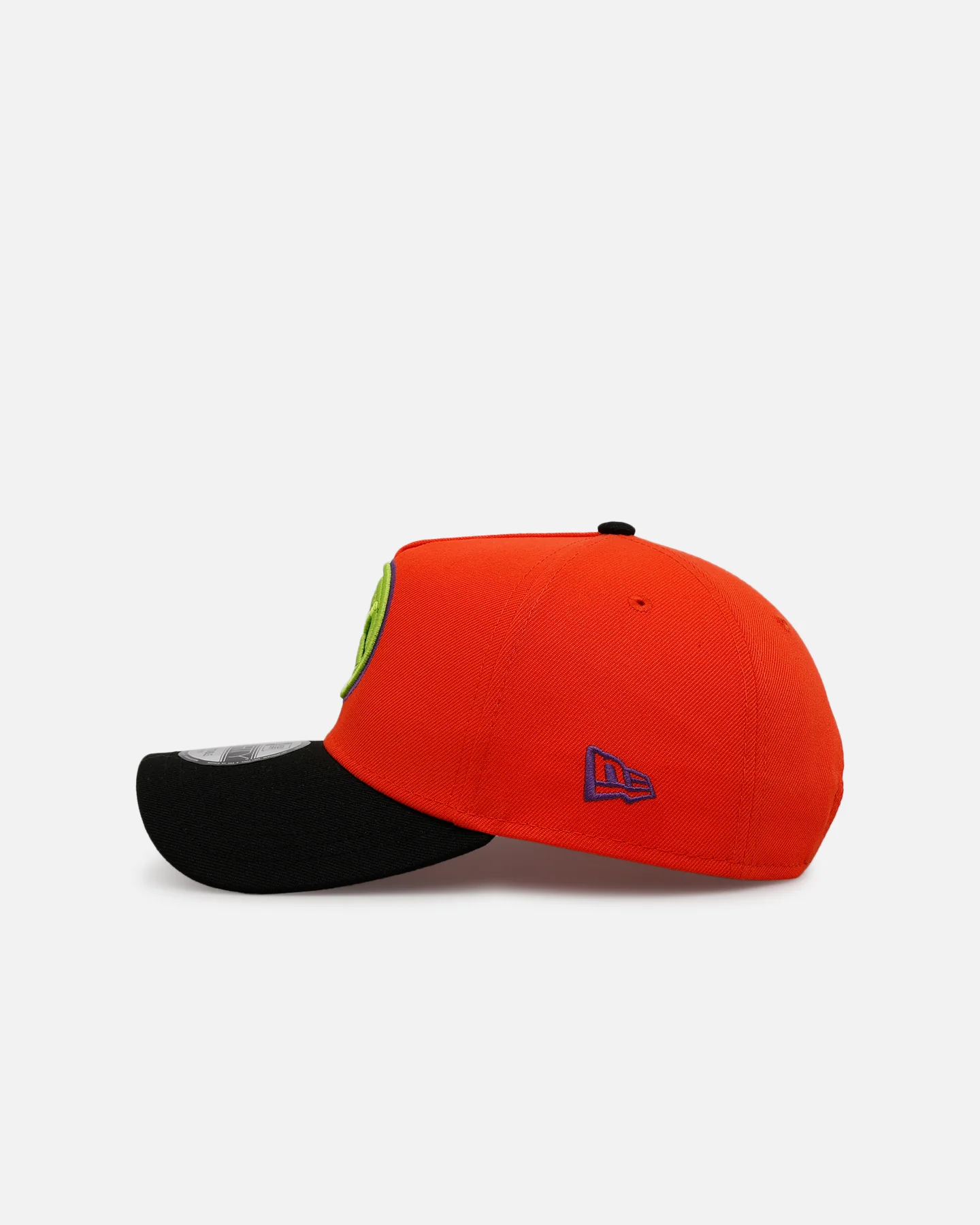 New Era Denver Nuggets 'Halloween' 9FORTY A-Frame Snapback Orange/Black - Image 4