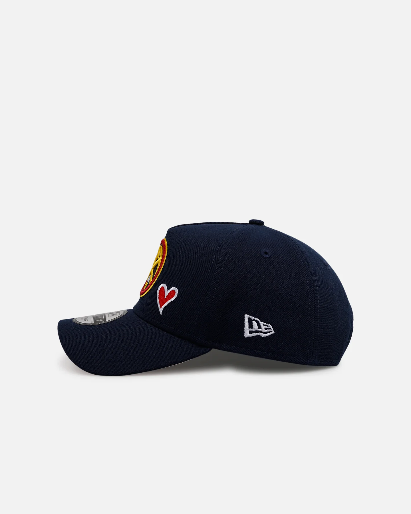 New Era Denver Nuggets 'Team Color Hearts' 9FORTY A-Frame Snapback Official Team Color - Image 4