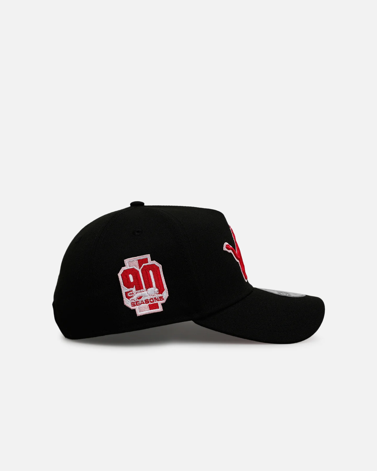 New Era Detroit Lions 'Black And Pink' 9FORTY A-Frame Snapback Black/Pink - Image 3