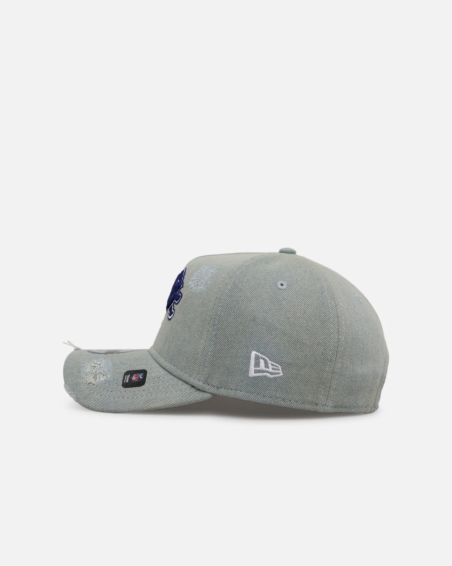 New Era Detroit Lions 'Denim' 9FORTY A-Frame Snapback Light Wash Denim - Image 4