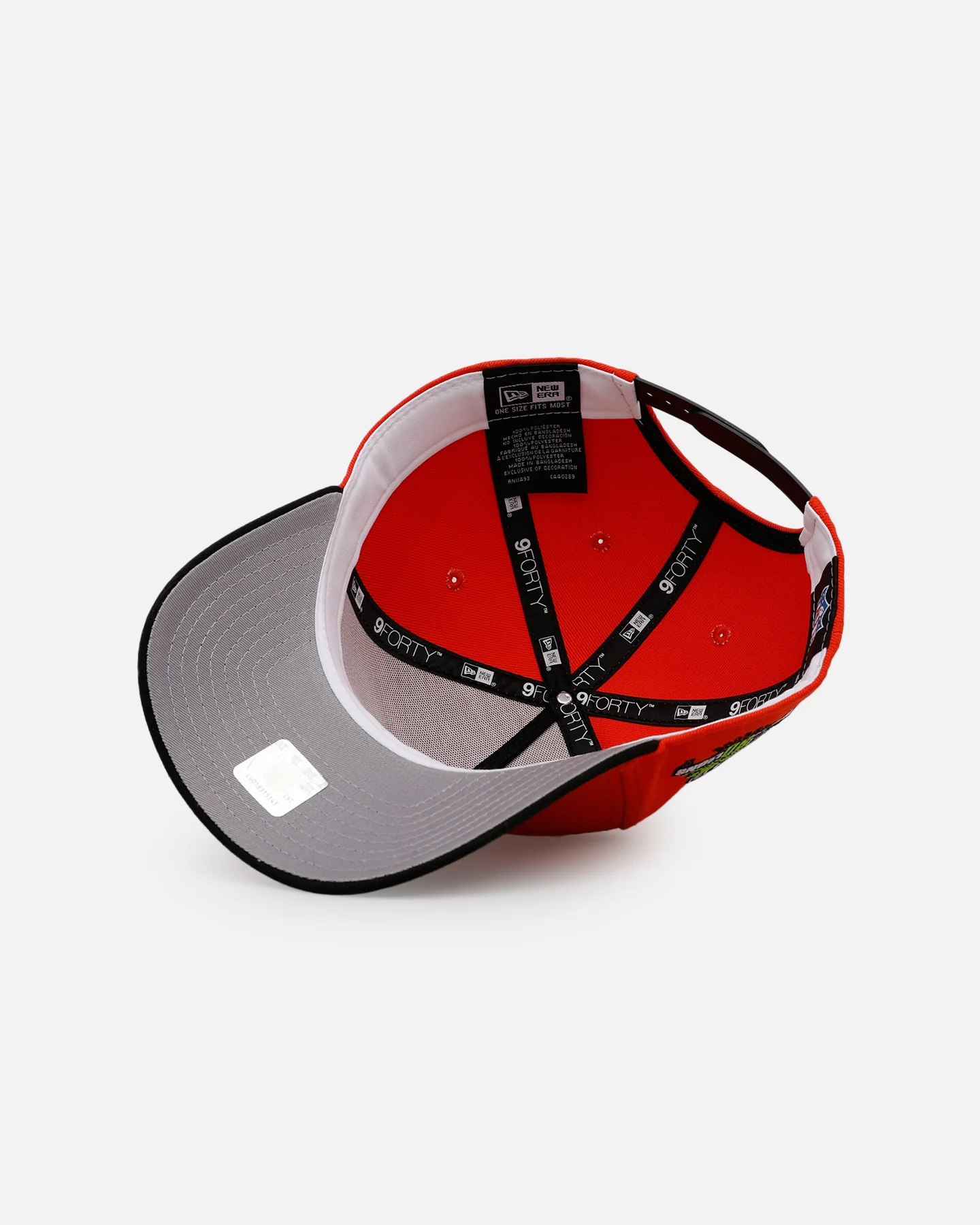 New Era Detroit Lions 'Halloween' 9FORTY A-Frame Snapback Orange/Black - Image 6