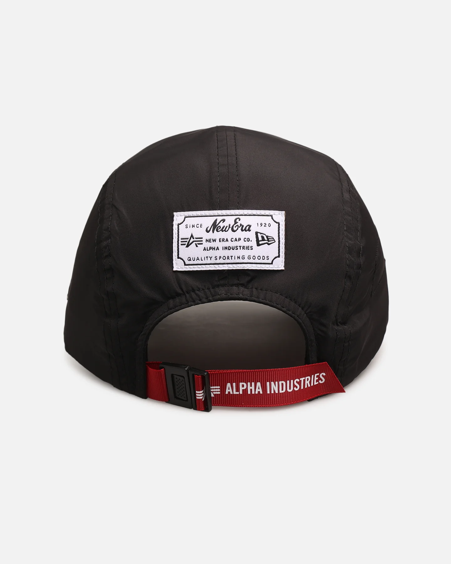 New Era Detroit Lions 'New Era x Alpha Industries' Camper Strapback Black - Image 2