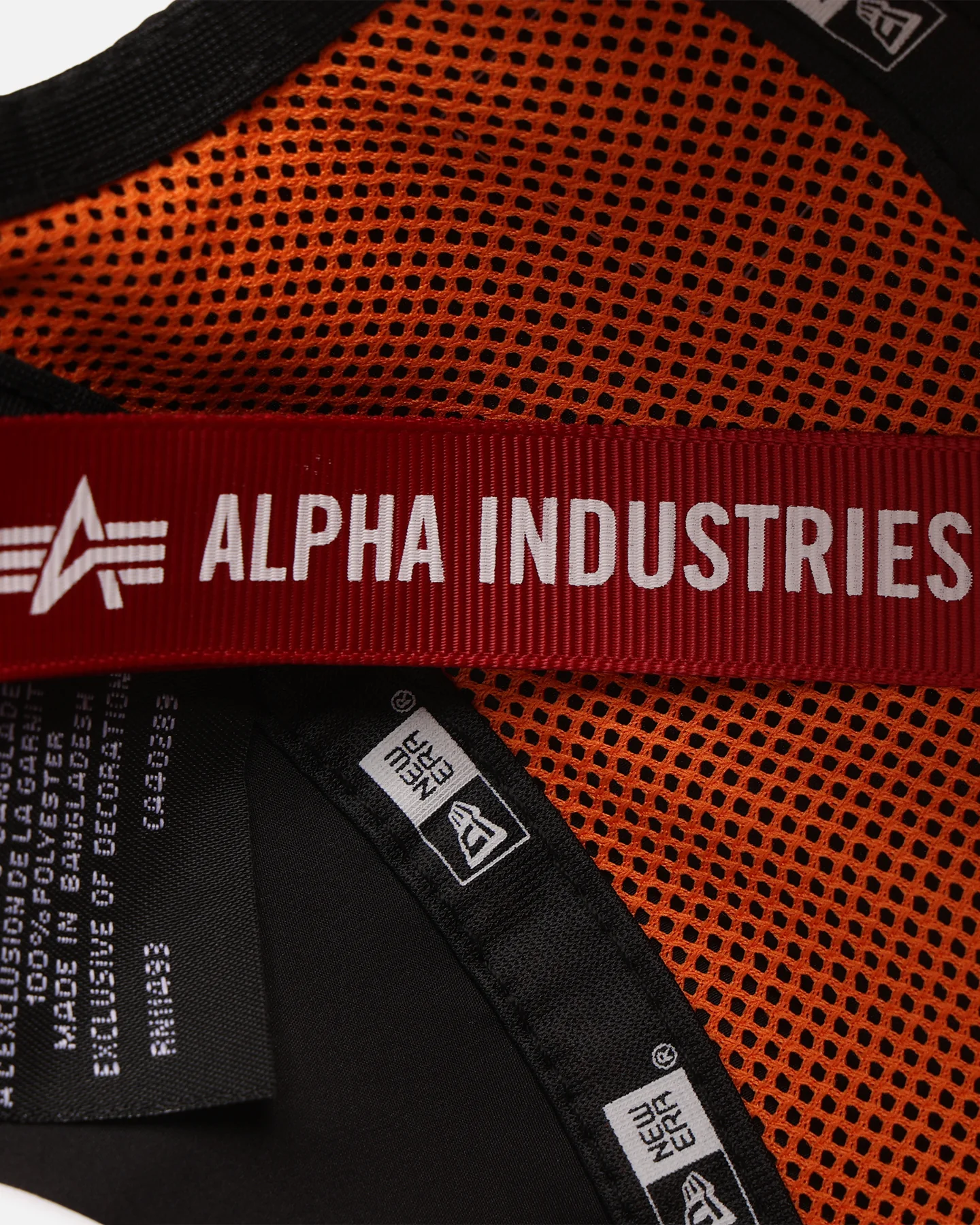 New Era Detroit Lions 'New Era x Alpha Industries' Camper Strapback Black - Image 8