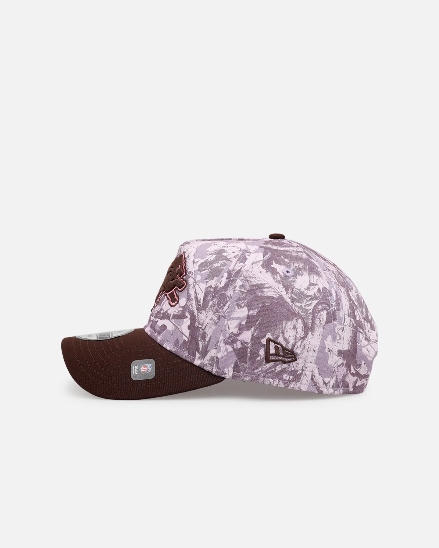 New Era Detroit Lions 'Pink Tree Camo' 9FORTY A-Frame Snapback Pink - Image 4