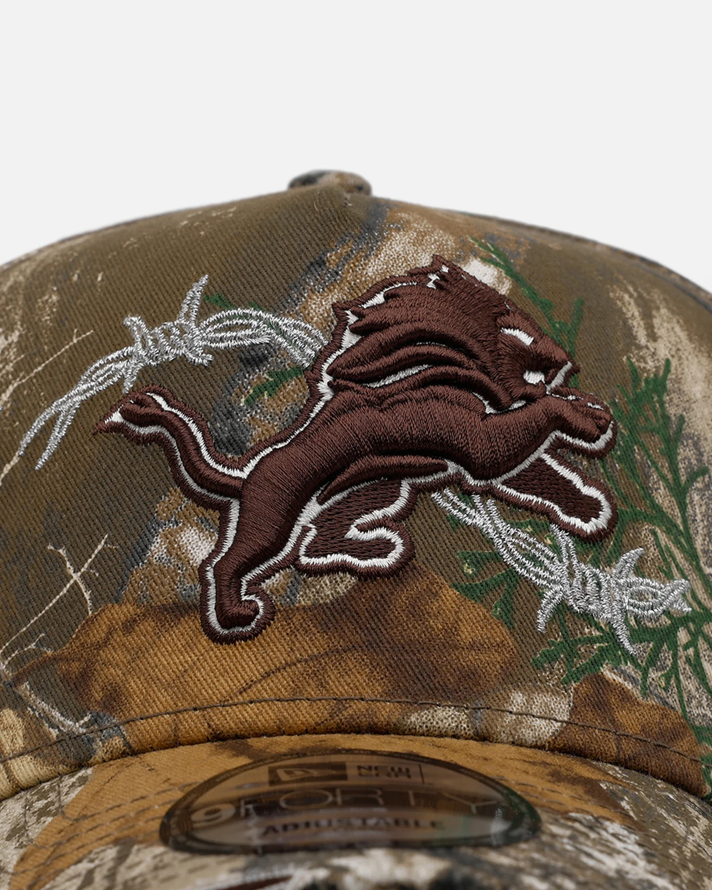 New Era Detroit Lions 'Realtree Grit 3.0' 9FORTY A-Frame Snapback Realtree Edge - Image 5