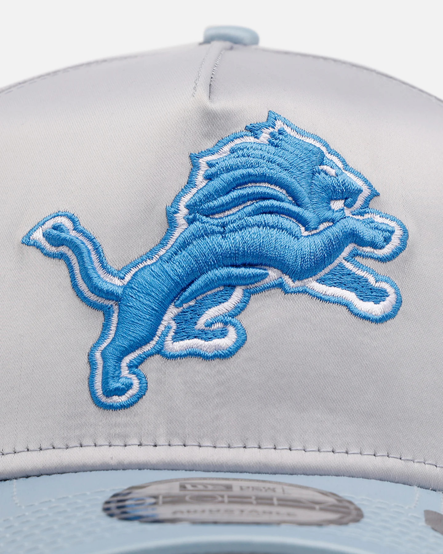 New Era Detroit Lions 'Team Color Satin' 9FORTY A-Frame Snapback Official Team Color - Image 6
