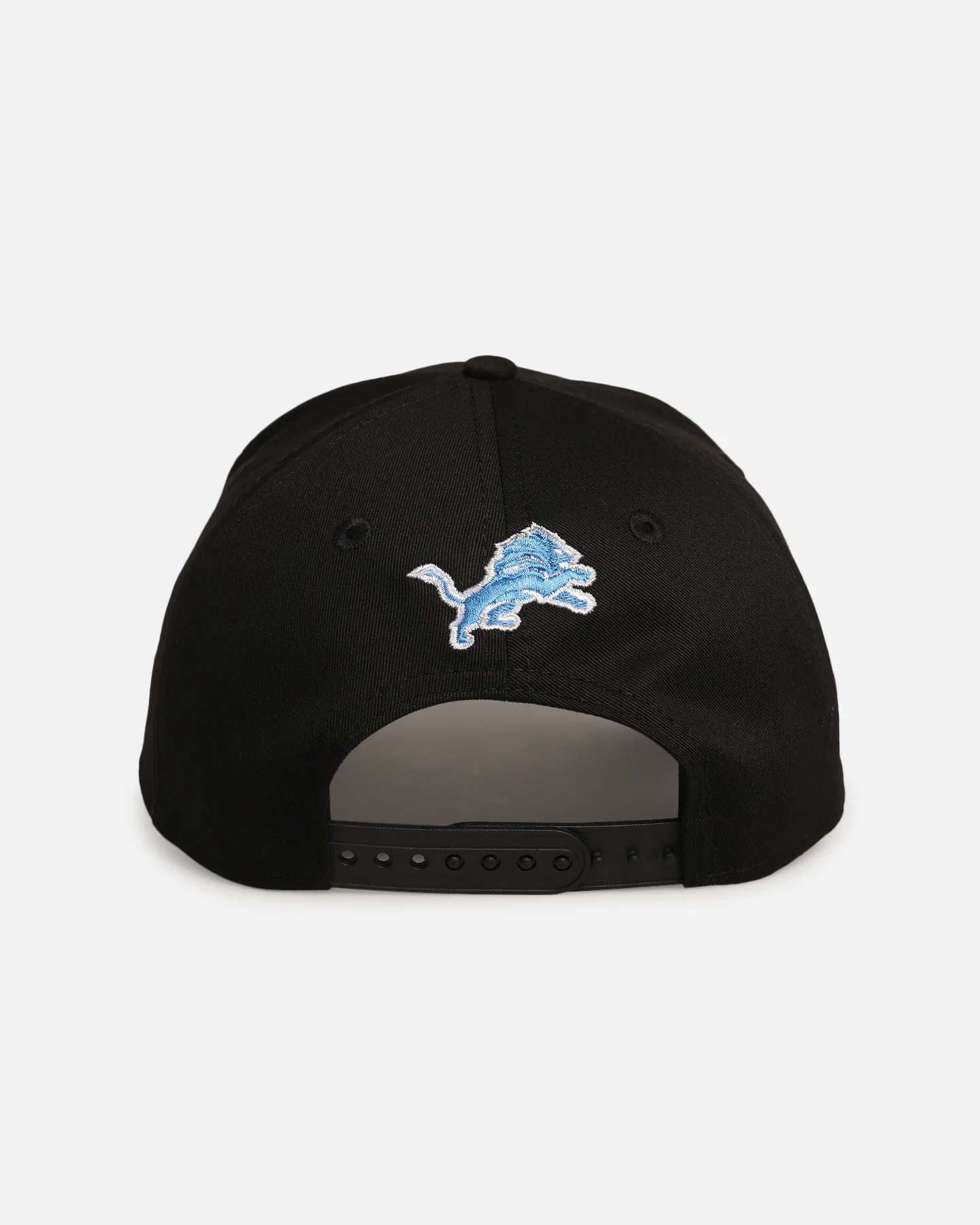 New Era Detroit Lions 'Upside Down Logo' 9FORTY A-Frame Snapback Black - Image 2
