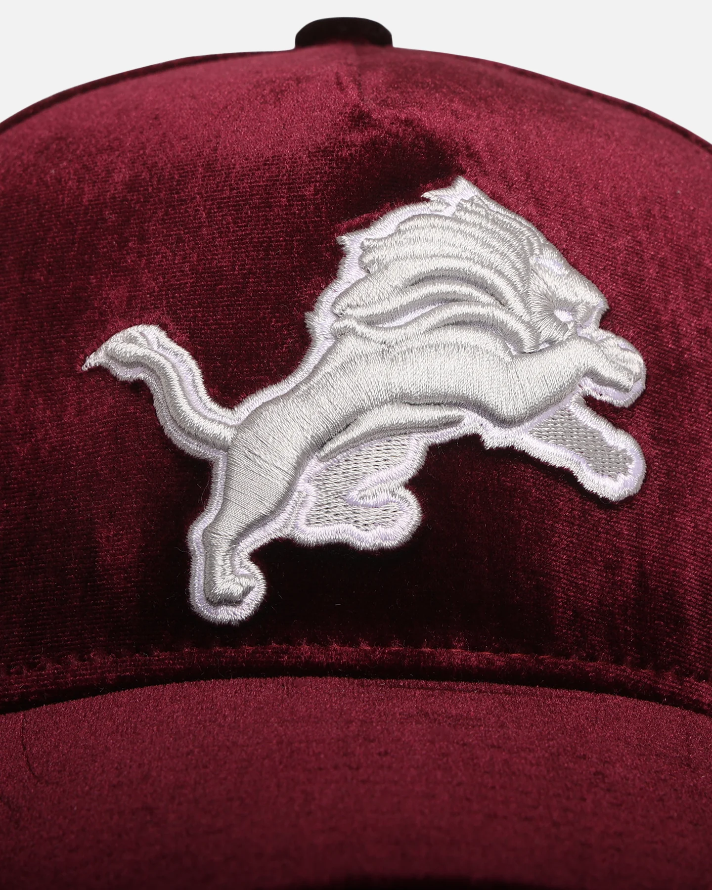 New Era Detroit Lions 'Velvet Dreams 2.0' 9FORTY A-Frame Snapback Burgundy - Image 6