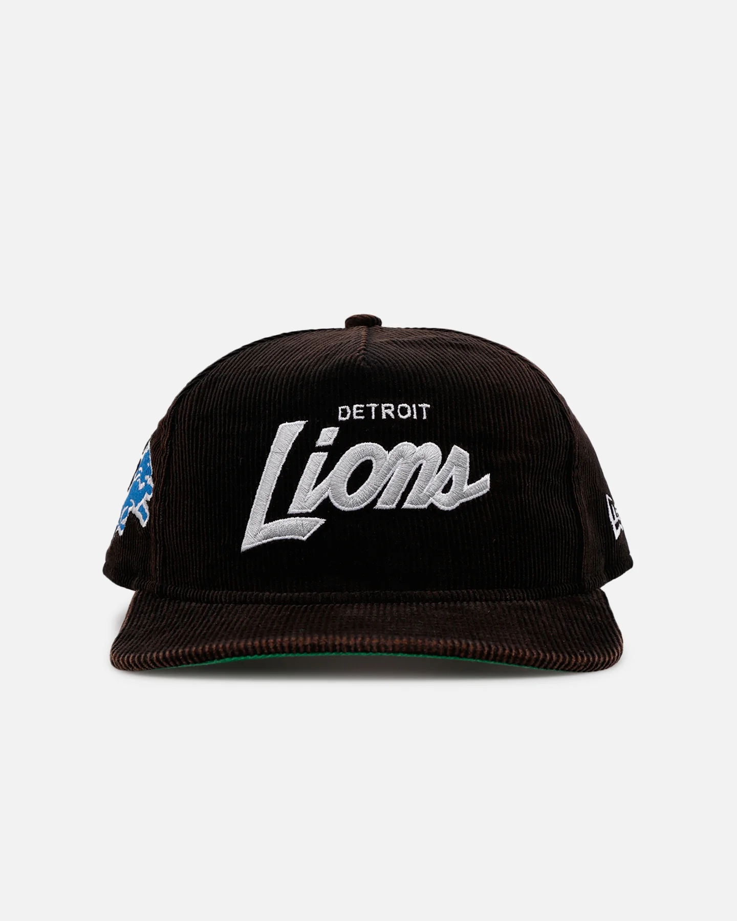 New Era Detroit Lions 'Washed Black NFL Golfer' Corduroy Golfer Snapback Washed Black