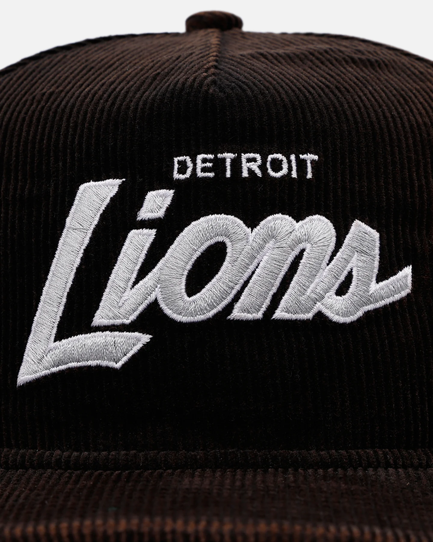 New Era Detroit Lions 'Washed Black NFL Golfer' Corduroy Golfer Snapback Washed Black - Image 6