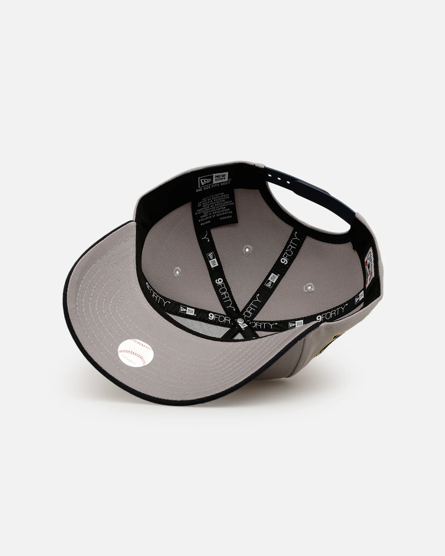 New Era Detroit Tigers 'Away Greys' 9FORTY A-Frame Snapback Grey - Image 6