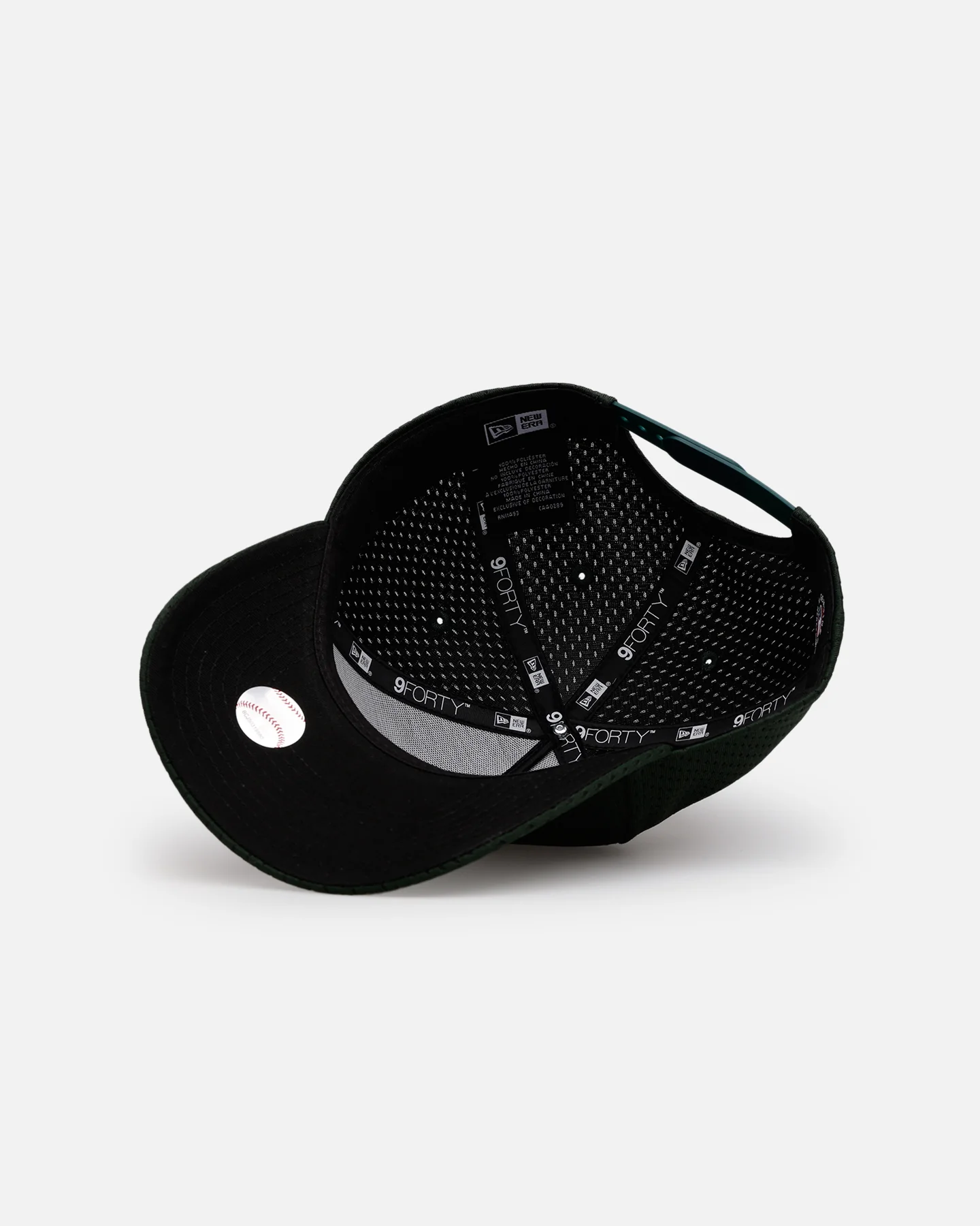 New Era Detroit Tigers 'Green Mesh' 9FORTY A-Frame Snapback Dark Green - Image 6