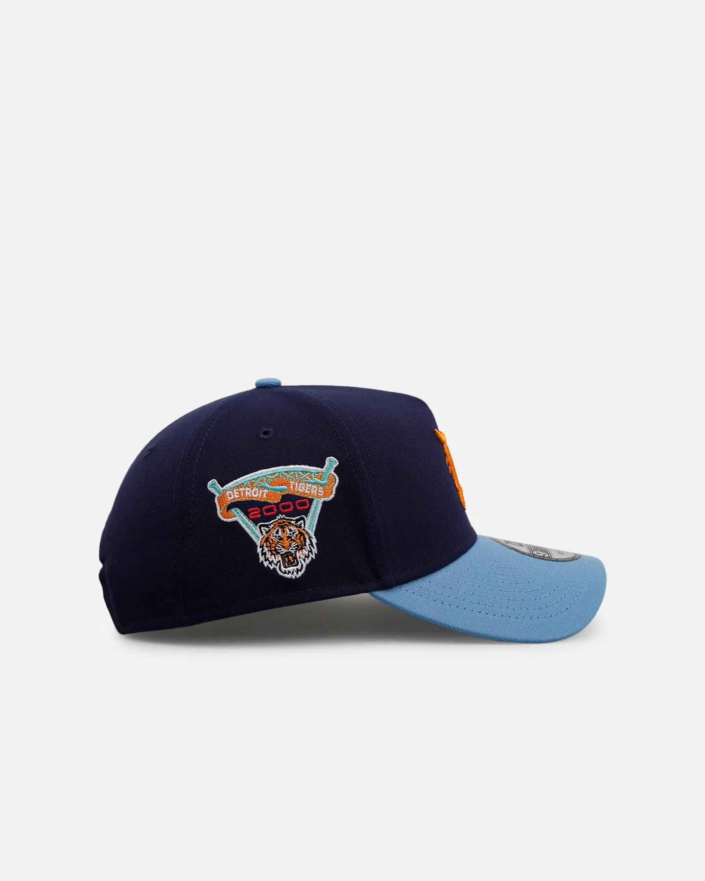 New Era Detroit Tigers 'Coral' 9FORTY A-Frame Snapback Navy/Sky - Image 3