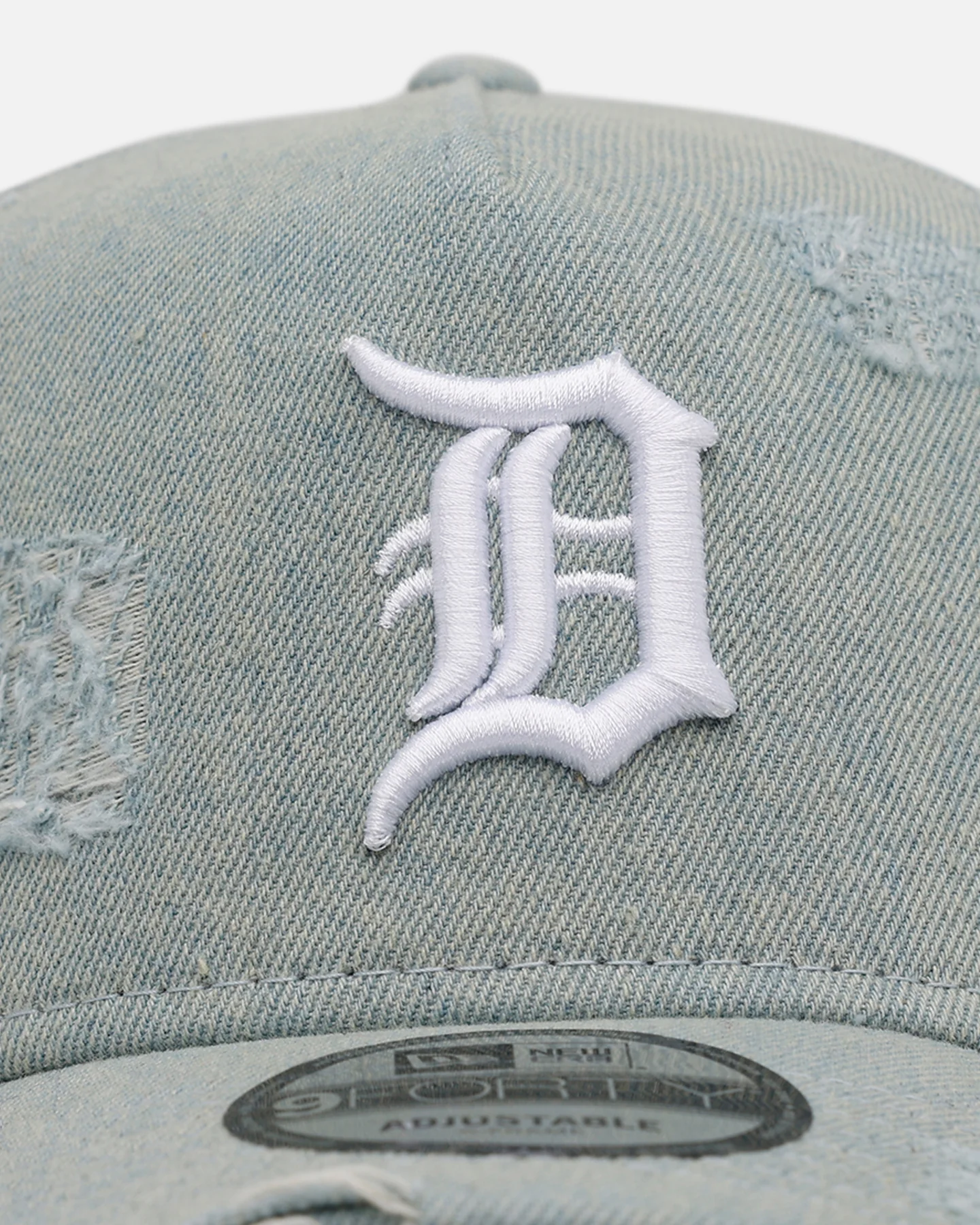 New Era Detroit Tigers 'Denim' 9FORTY A-Frame Snapback Light Wash Denim - Image 5