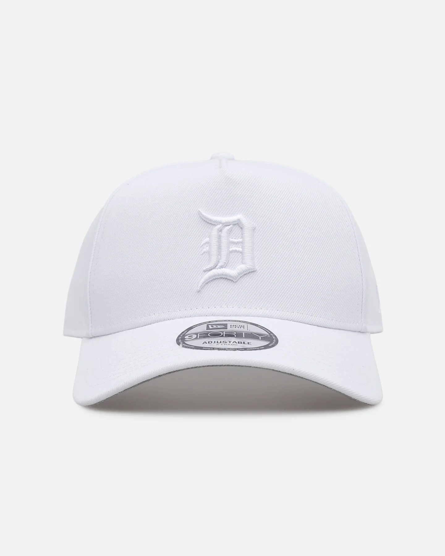 New Era Detroit Tigers 'Easy White' 9FORTY A-Frame Snapback White/White