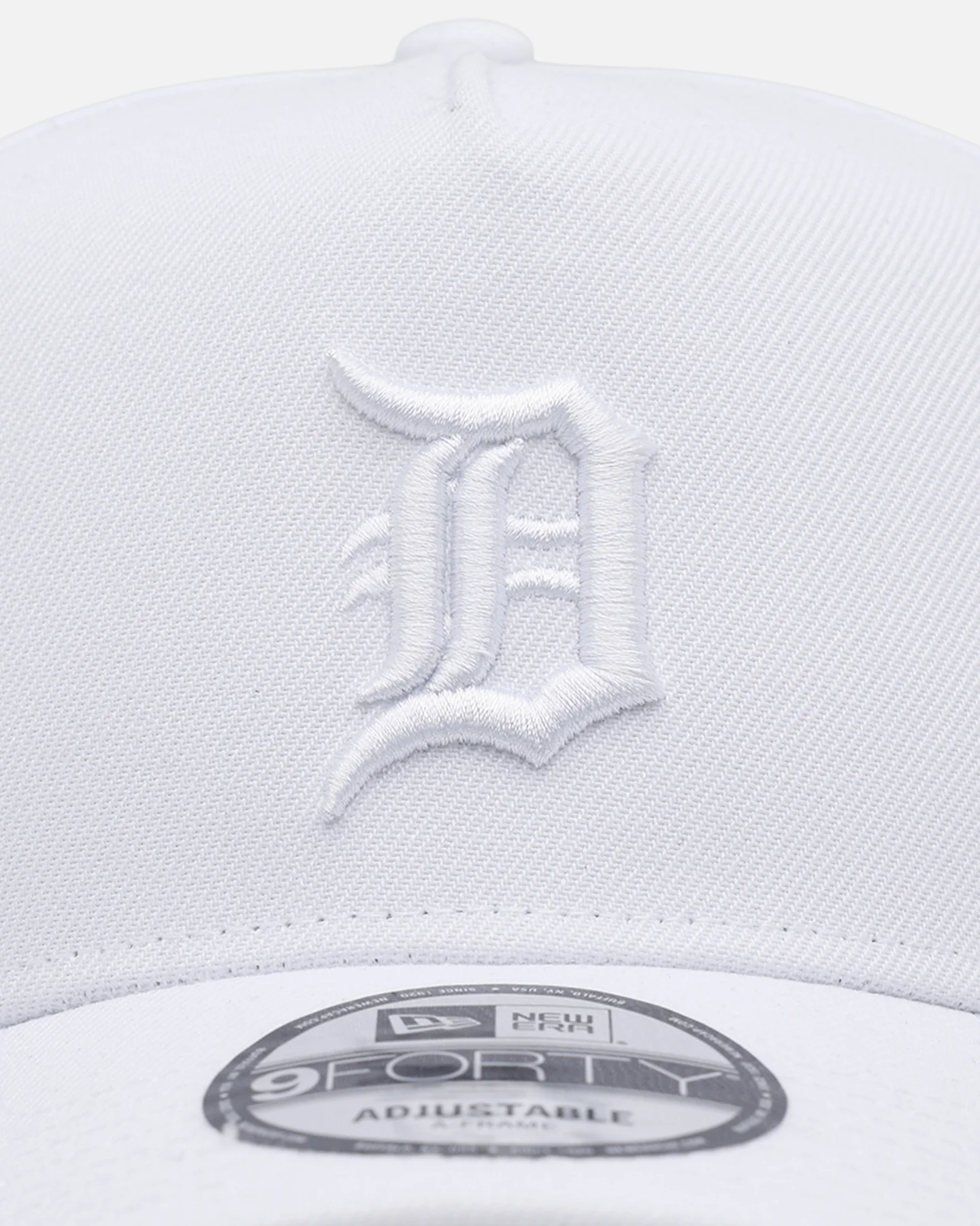 New Era Detroit Tigers 'Easy White' 9FORTY A-Frame Snapback White/White - Image 5