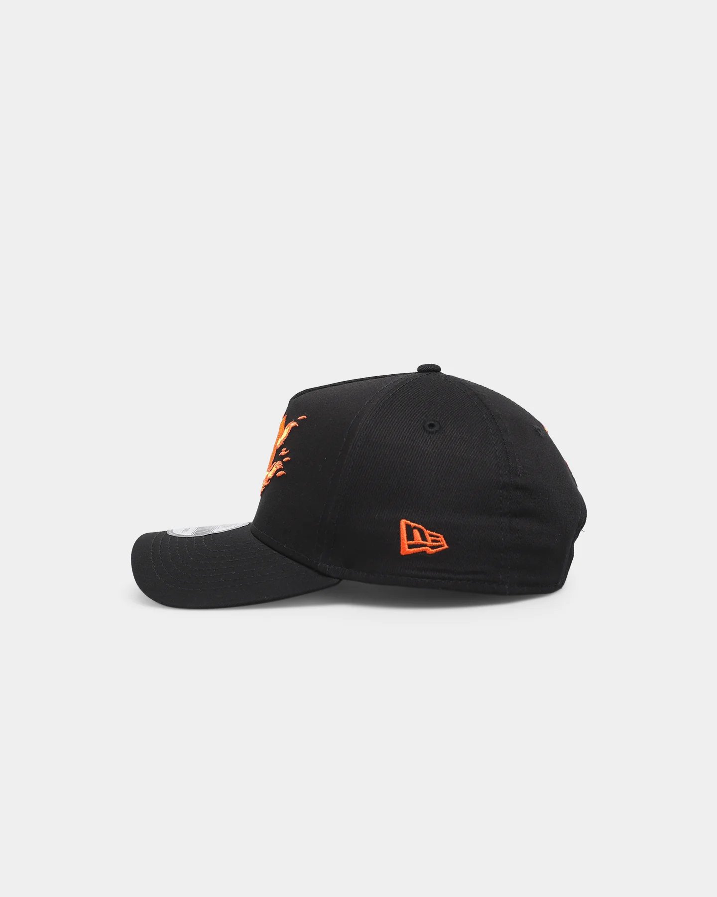 New Era Detroit Tigers 'Flamin' Hot' 9FORTY A-Frame Snapback Black/Flame - Image 4