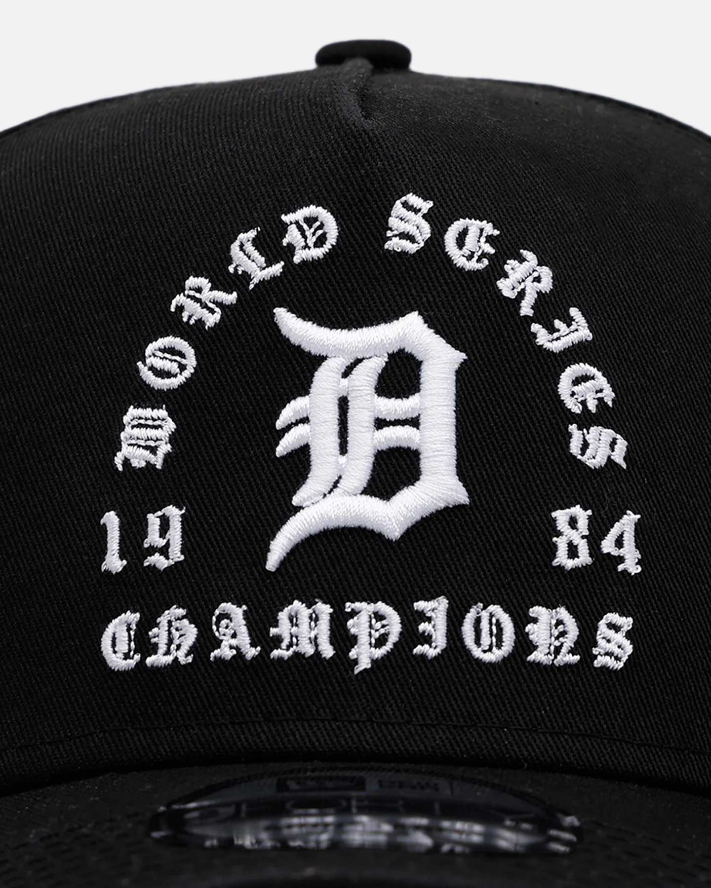New Era Detroit Tigers 'Gothic Arch 2.0' 9FORTY A-Frame Snapback Black/White - Image 5
