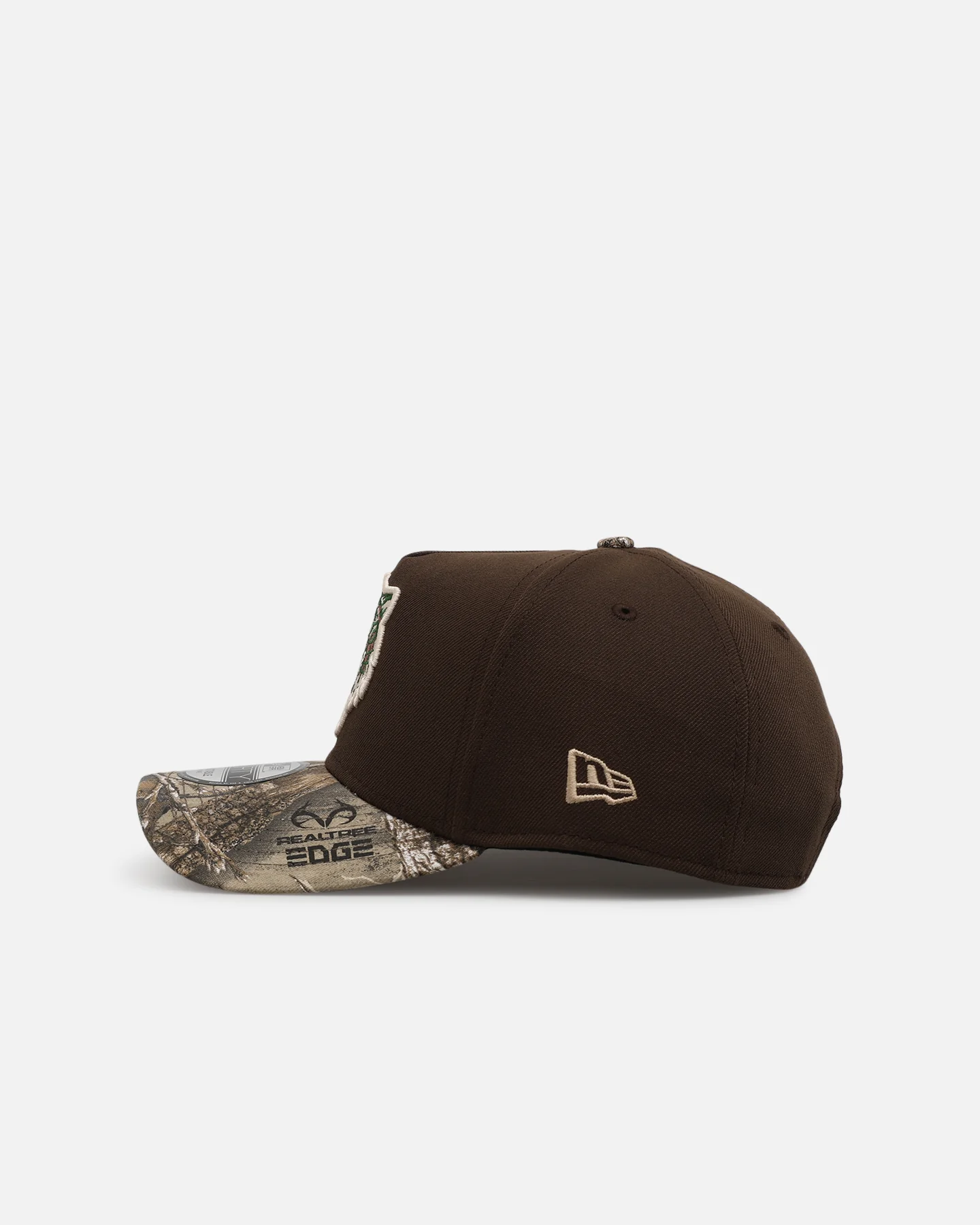New Era Detroit Tigers 'Great Outdoors' 9FORTY A-Frame Snapback Brown/Camo - Image 4