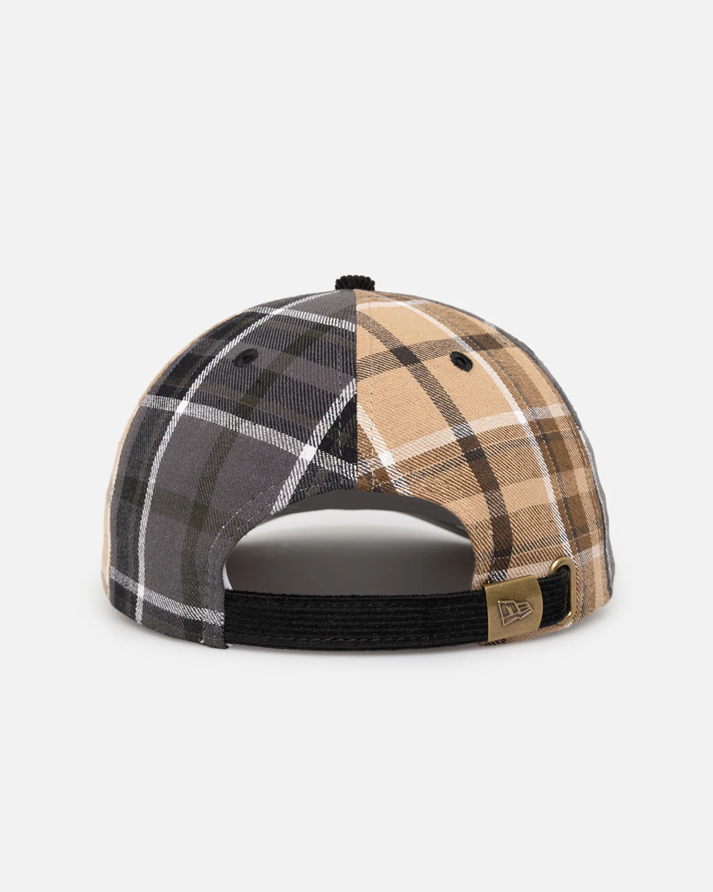 New Era Detroit Tigers 'Multi Panel Plaid' 9FIFTY High Crown Strapback Plaid - Image 3