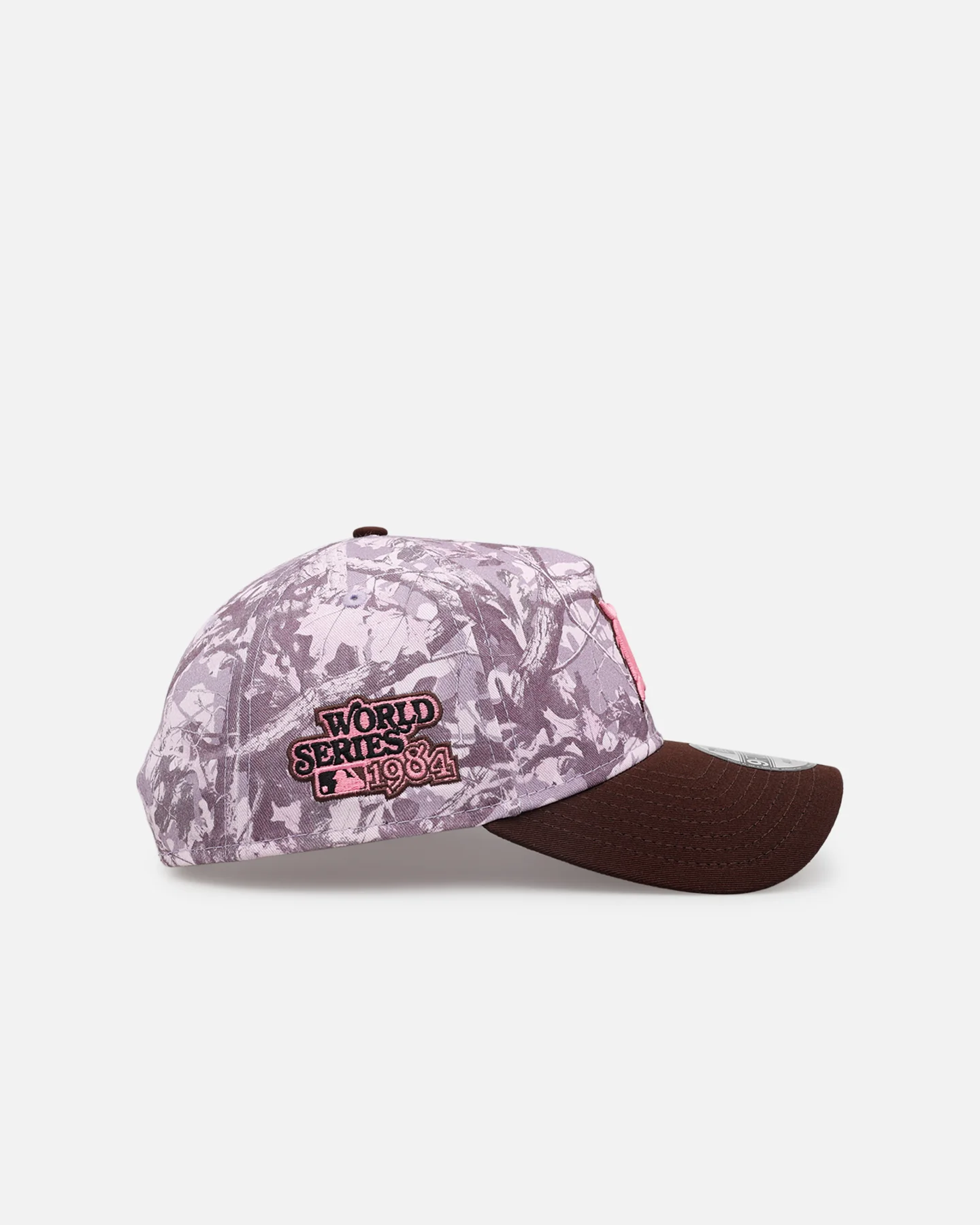 New Era Detroit Tigers 'Pink Tree Camo' 9FORTY A-Frame Snapback Pink - Image 3