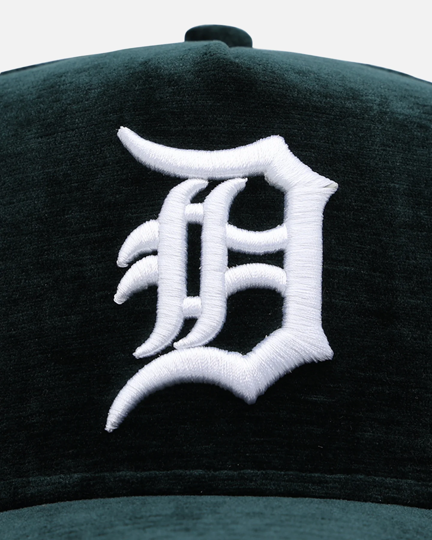 New Era Detroit Tigers 'Plush Chenille' 9FORTY A-Frame Snapback Dark Green - Image 6