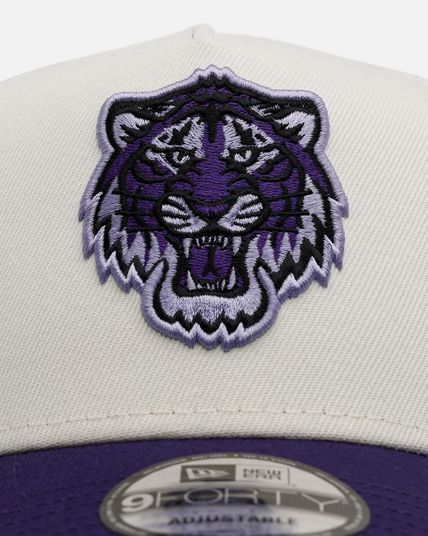 New Era Detroit Tigers 'Purple Haze 2.0' 9FORTY A-Frame Snapback Chrome/Purple - Image 5