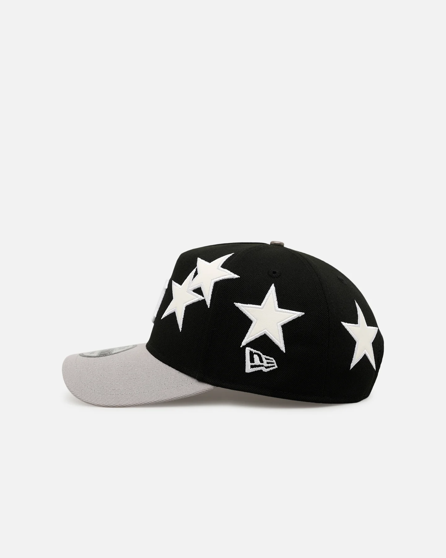 New Era Detroit Tigers 'Stars' 9FORTY A-Frame Snapback Black/Grey - Image 4