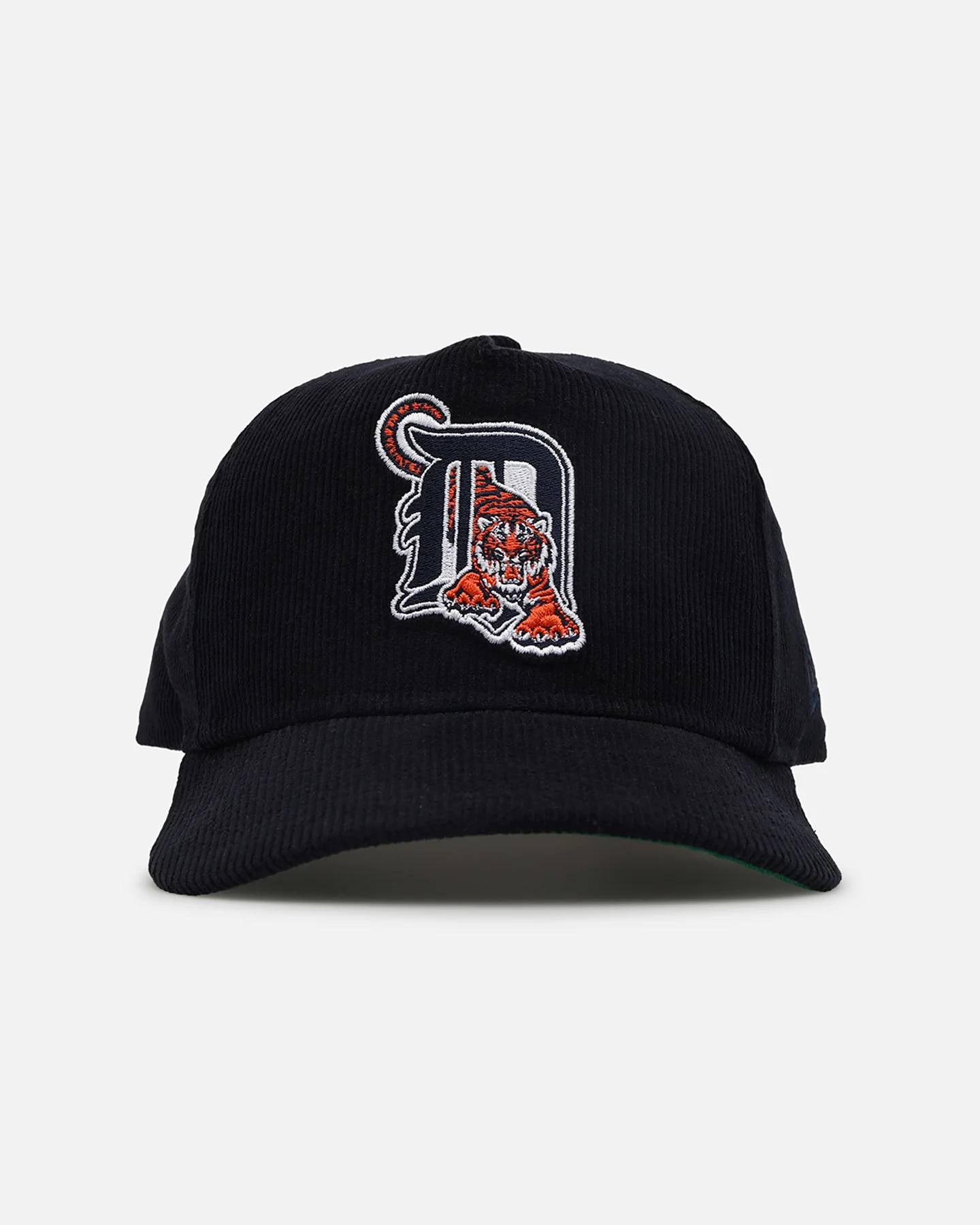 New Era Detroit Tigers 'Throwback Cord Golfers' Corduroy Golfer Snapback Navy - Image 8