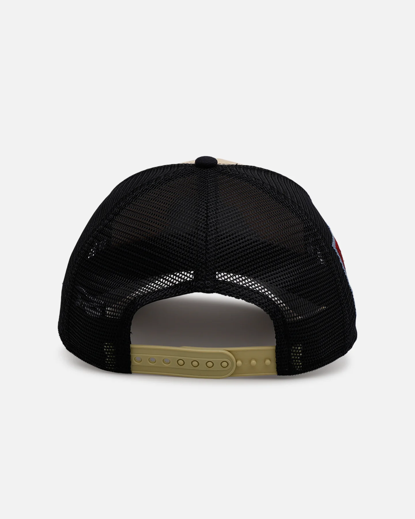New Era Detroit Tigers 'Vintage Truckers' 9FORTTY A-Frame Trucker Snapback Vegas Gold - Image 2