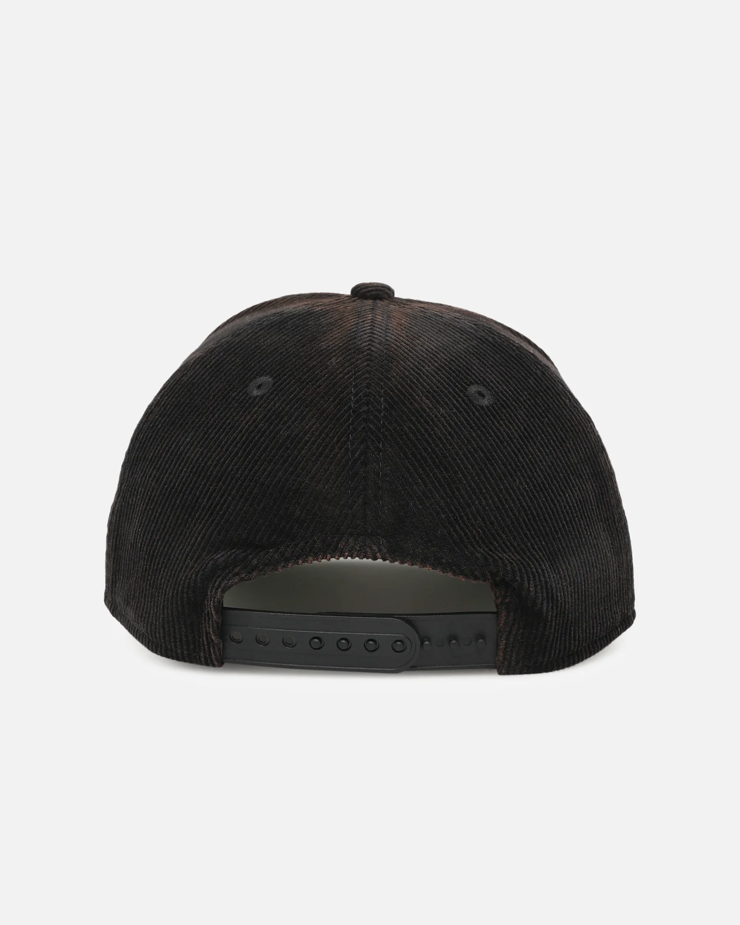 New Era Dolphins 'NRL Golfer Washed Black' Pre-Curved Corduroy Golfer Snapback Washed Black - Image 2