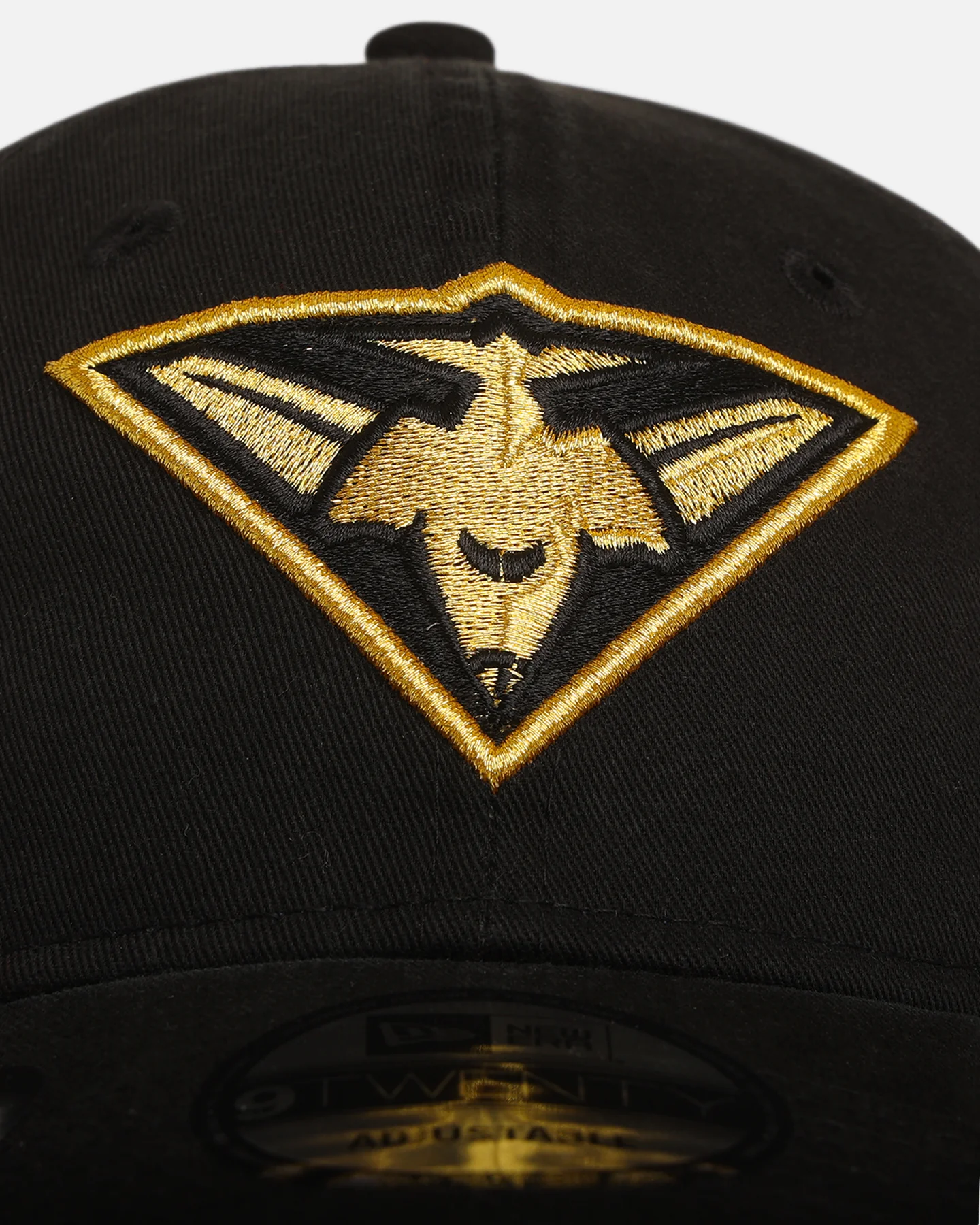 New Era Essendon Bombers 'AFL Black & Gold' 9TWENTY Strapback Black/Gold - Image 5