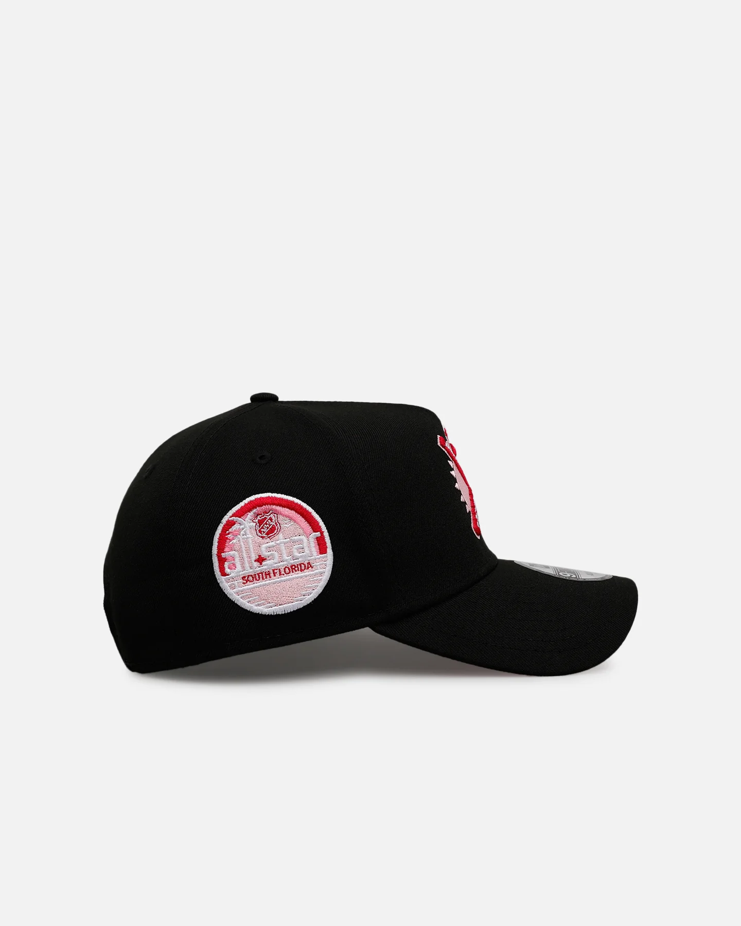 New Era Florida Panthers 'Black And Pink' 9FORTY A-Frame Snapback Black/Pink - Image 3