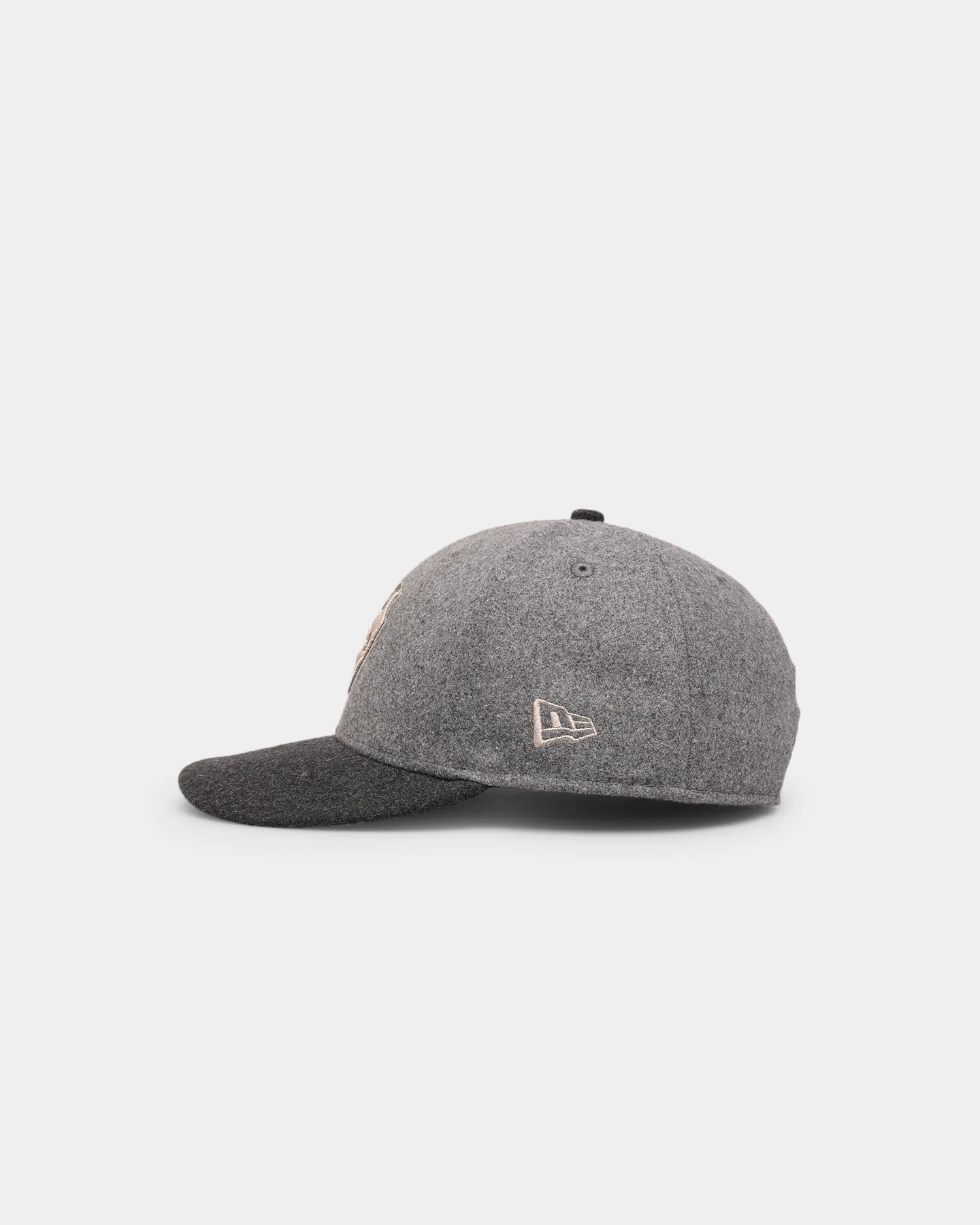 New Era Geelong Cats 'Melton Wool Cap' Afl '22 59Fifty Low Profile Fitted Dark Grey - Image 5