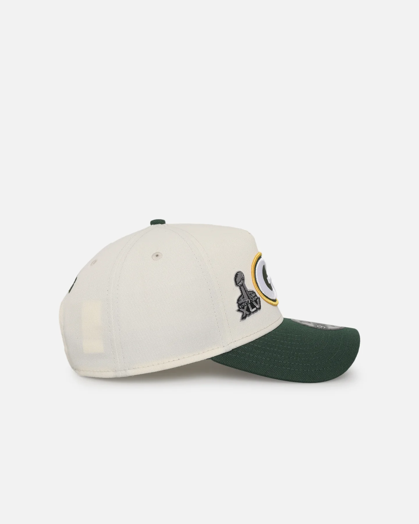 New Era Green Bay Packers 'Super Bowl Logos' 9FORTY A-Frame Snapback Chrome - Image 3