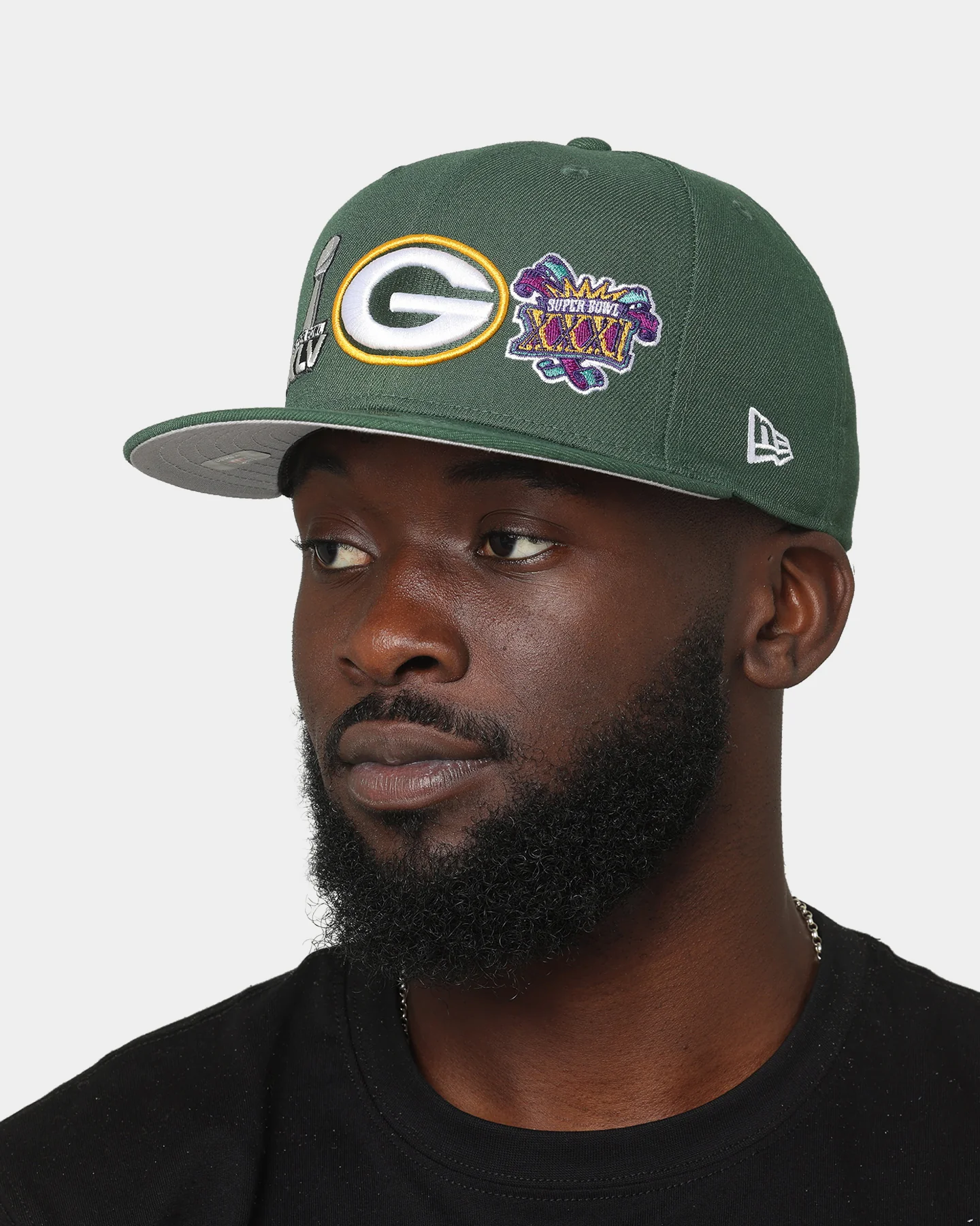 New Era Green Bay Packers 'Super Bowl Past Champions' 59FIFTY Fitted OTC - Image 3