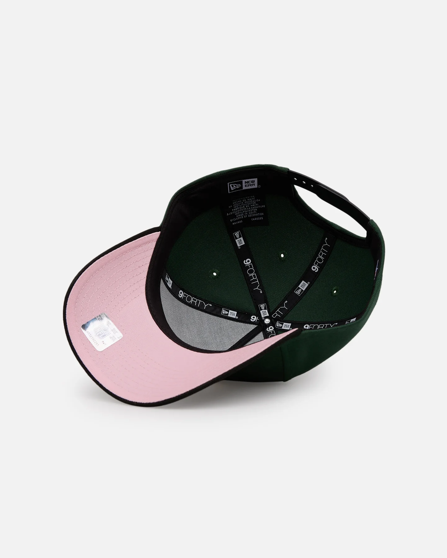 New Era Green Bay Packers 'Team Color Hearts' 9FORTY A-Frame Snapback Official Team Color - Image 6