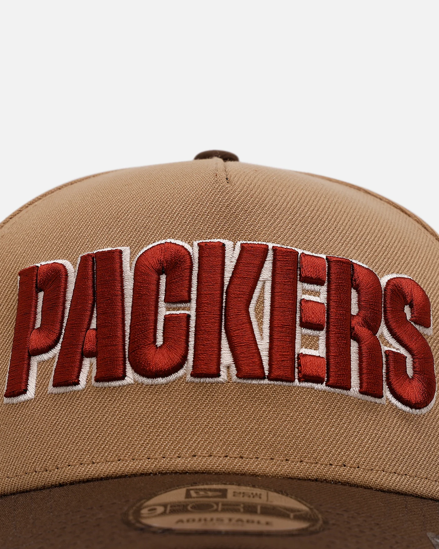 New Era Green Bay Packers 'Thanksgiving Football' 9FORTY A-Frame Snapback Khaki - Image 5