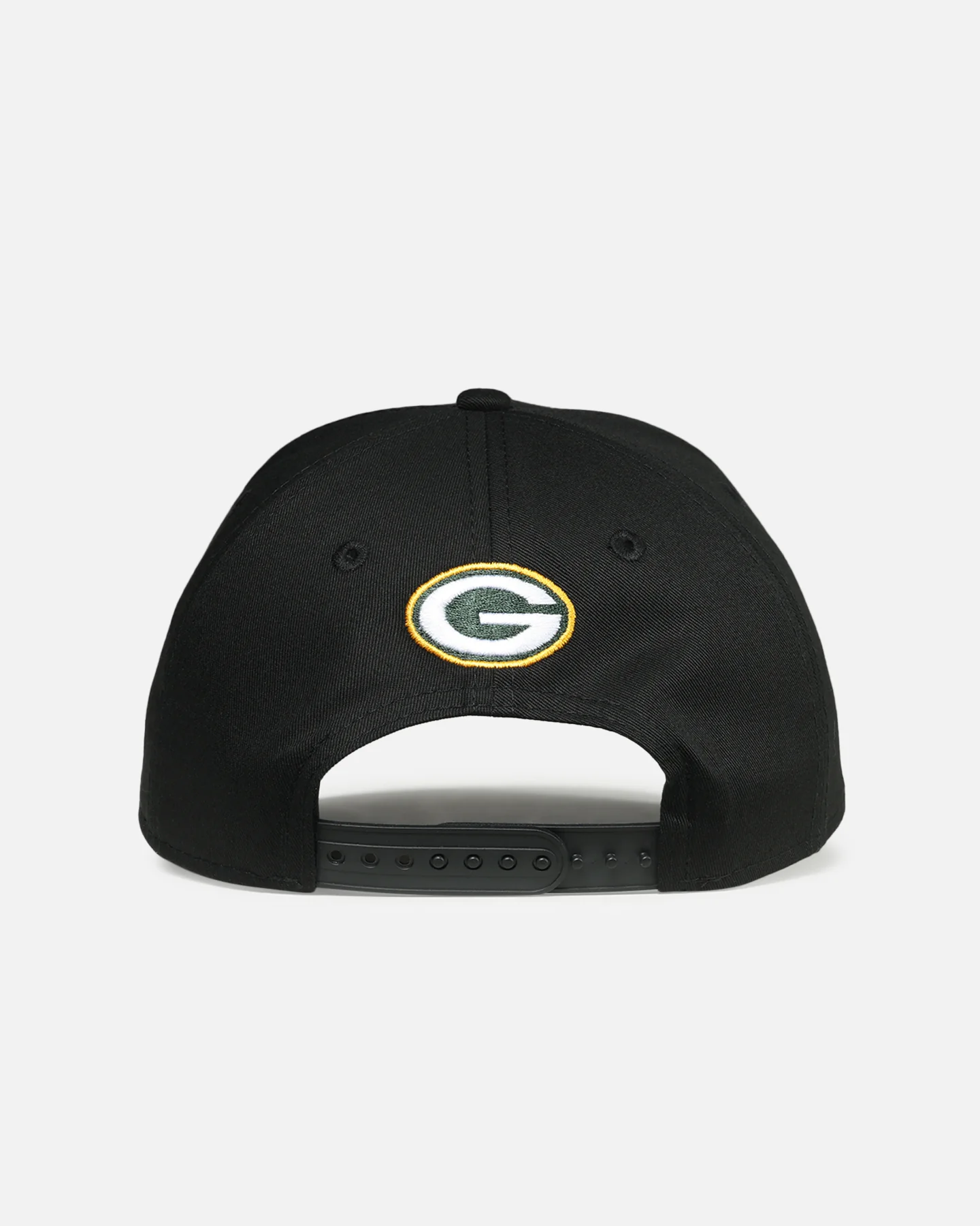 New Era Green Bay Packers 'Upside Down Logo' 9FORTY A-Frame Snapback Black - Image 2