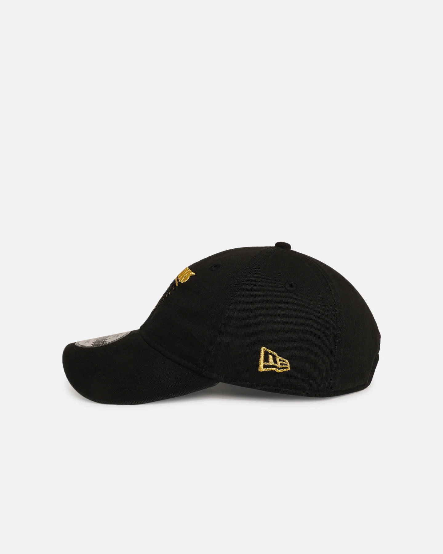 New Era Hawthorn Hawks 'AFL Black & Gold' 9TWENTY Strapback Black/Gold - Image 4