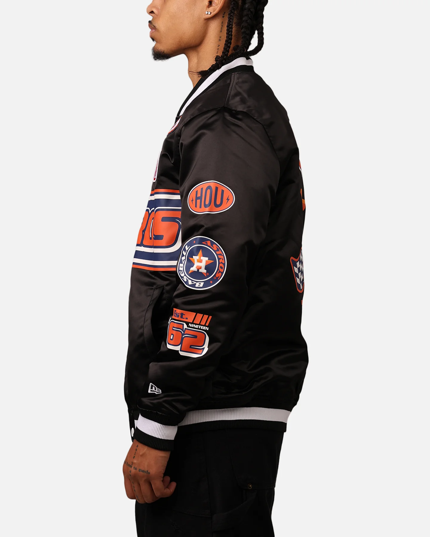 New Era Houston Astros 2024 Rally Drive Jacket Black/White - Image 5