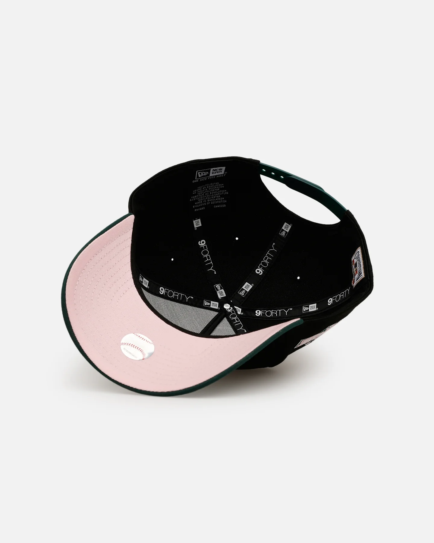 New Era Houston Astros 'Black Dark Green' 9FORTY A-Frame Snapback Black/Dark Green - Image 6