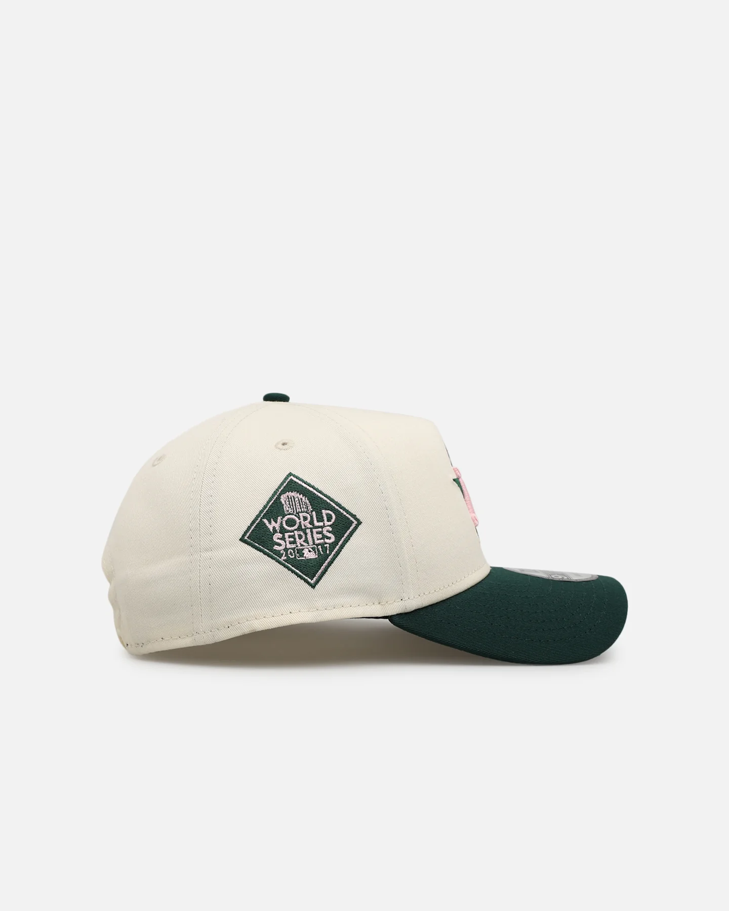 New Era Houston Astros 'Chrome Dark Green' 9FORTY A-Frame Snapback Chrome/Dark Green - Image 3