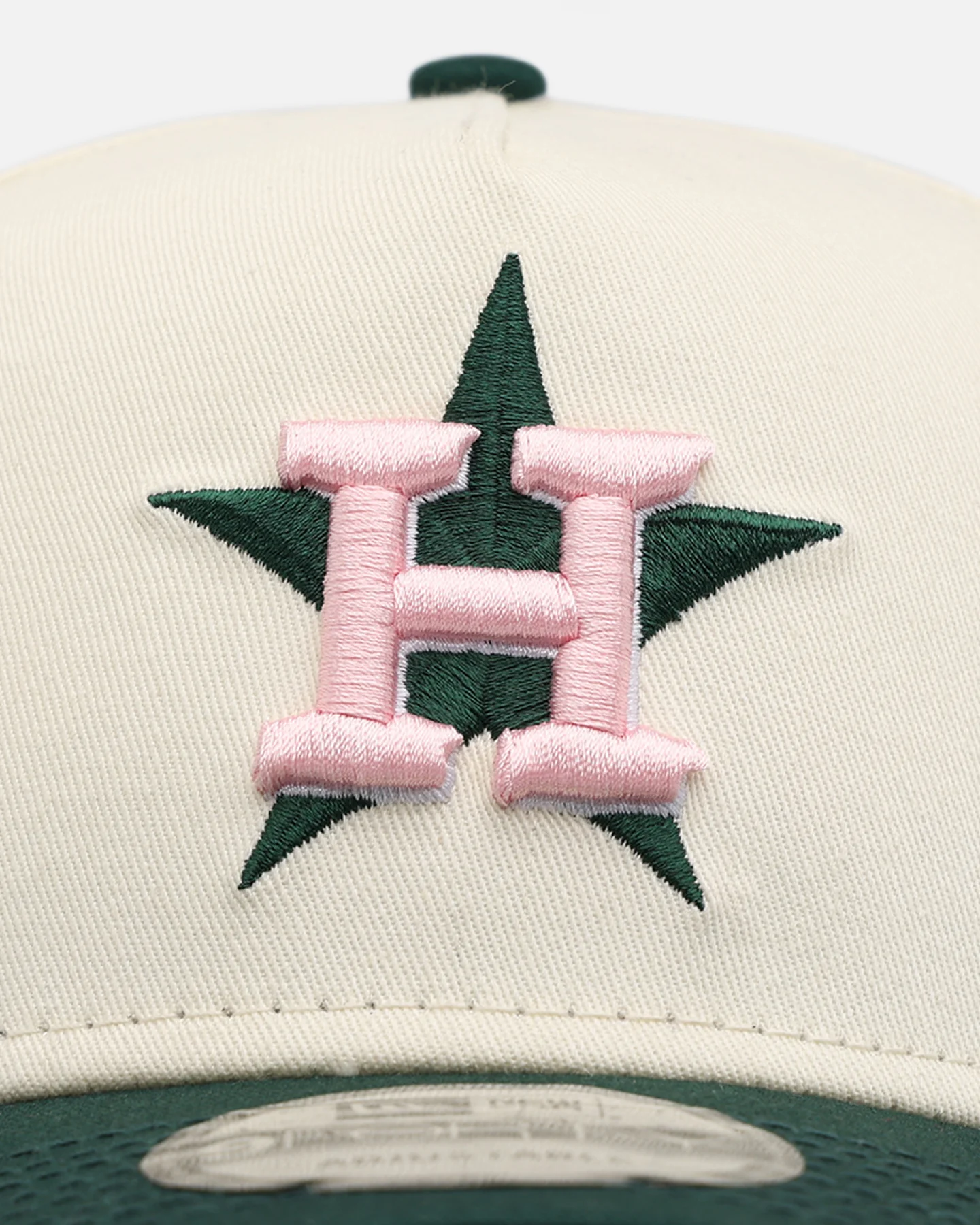 New Era Houston Astros 'Chrome Dark Green' 9FORTY A-Frame Snapback Chrome/Dark Green - Image 5