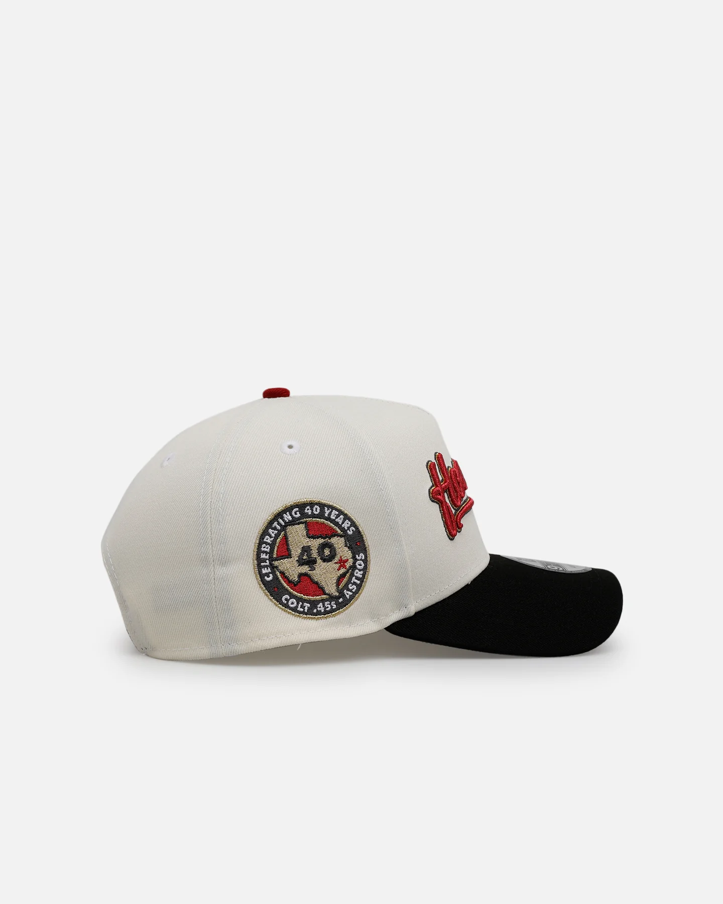 New Era Houston Astros 'Chrome Metallic Wordmark' 9FORTY A-Frame Snapback Chrome - Image 3