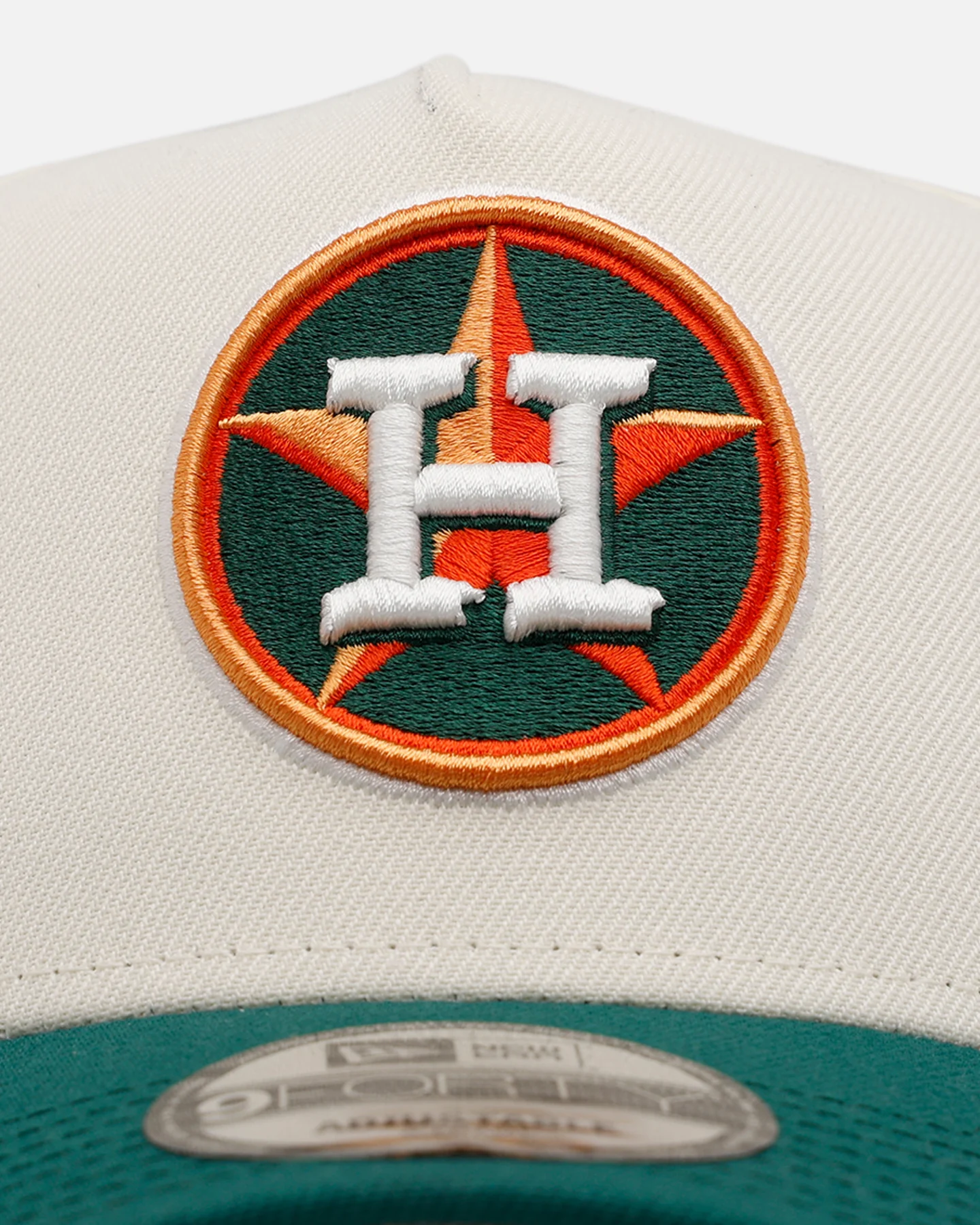 New Era Houston Astros 'Citrus' 9FORTY A-Frame Snapback Chrome/Green/Orange - Image 5