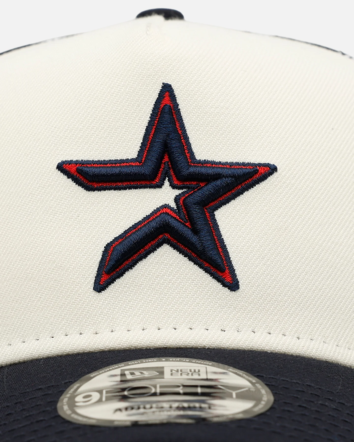 New Era Houston Astros 'Forth Of July' 9FORTY A-Frame Snapback Chrome/Navy - Image 5