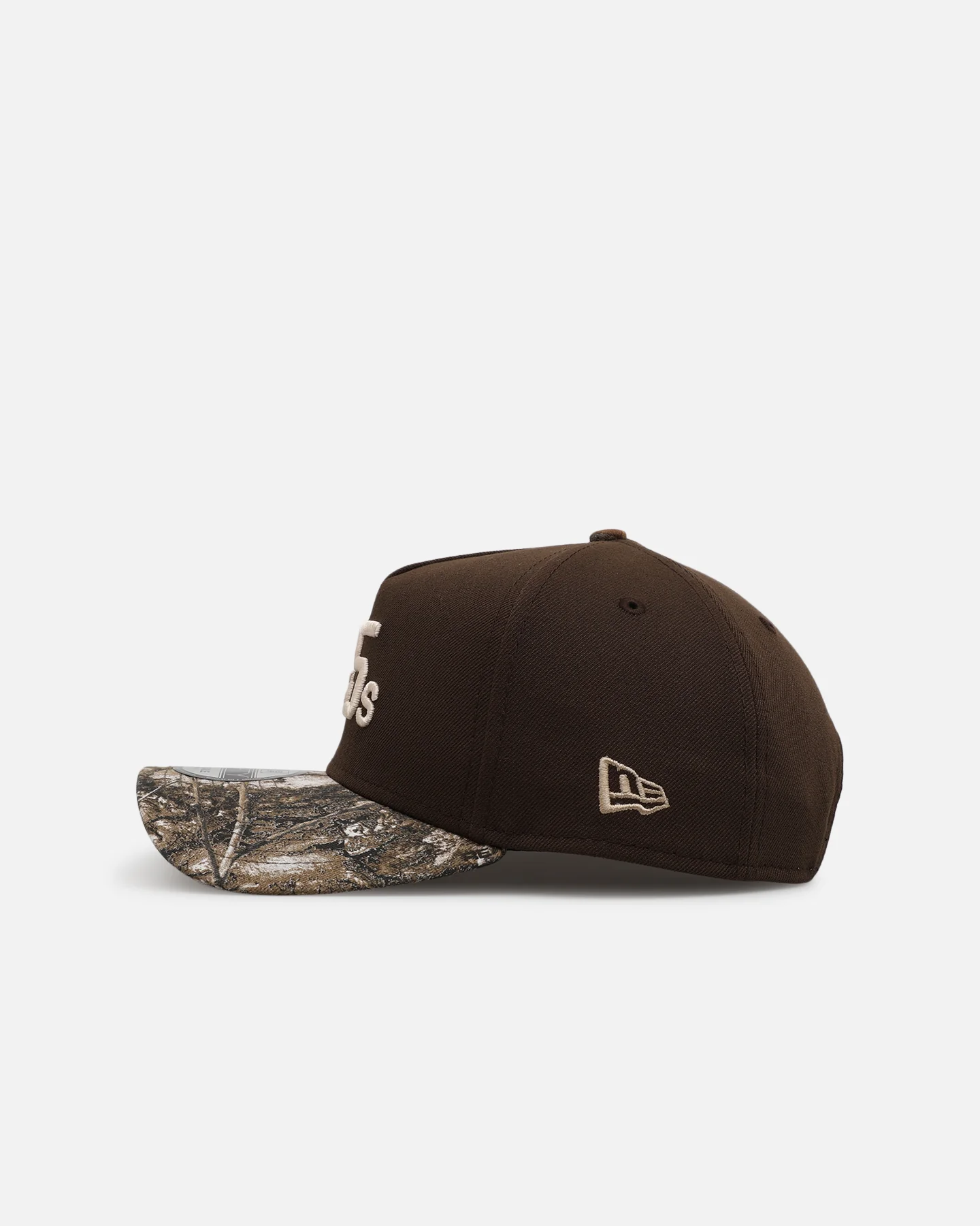 New Era Houston Astros 'Great Outdoors' 9FORTY A-Frame Snapback Brown/Camo - Image 4