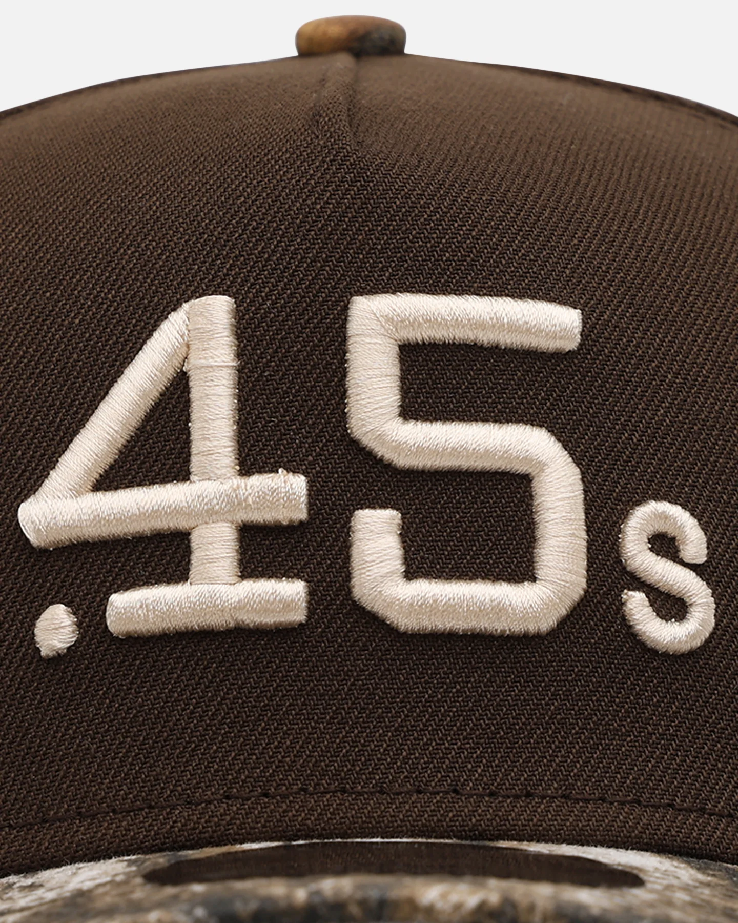New Era Houston Astros 'Great Outdoors' 9FORTY A-Frame Snapback Brown/Camo - Image 5