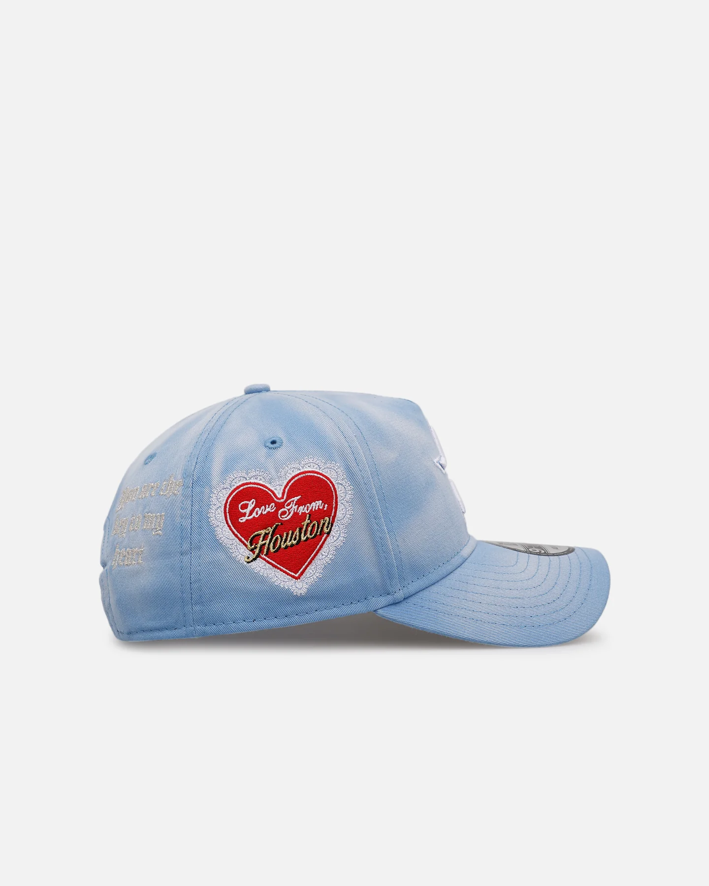 New Era Houston Astros 'Hopeless Romantic' 9FORTY A-Frame Snapback Sky Blue - Image 3